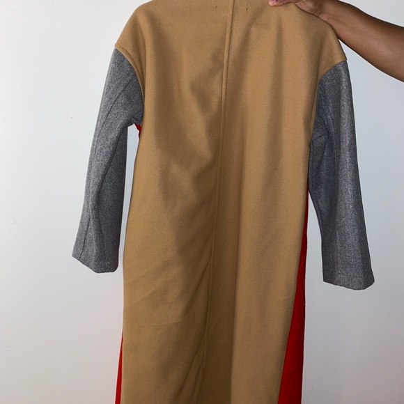 Color block coat - Picture 2 of 3